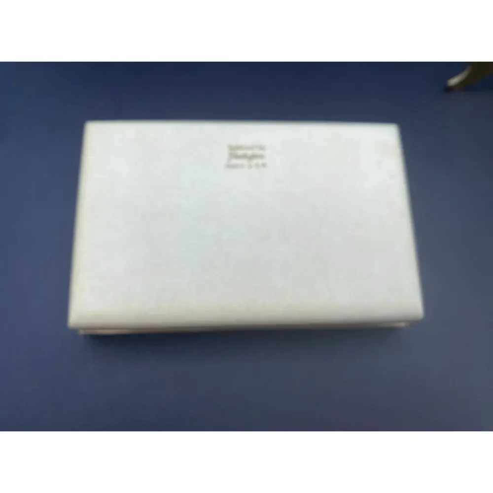 Vintage Farrington Genuine Men’s Jewelry Box Mid Century Case Tie Bar/Cuff Link